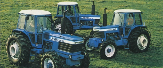 Ford TW 10, 20 et 30, la première génération des 3 grands bleus