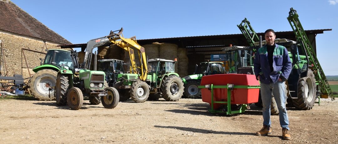 Anthony Gagin, la ferme 100% verte