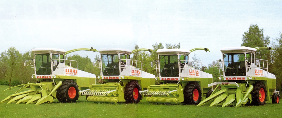 Les ensileuses Claas 600