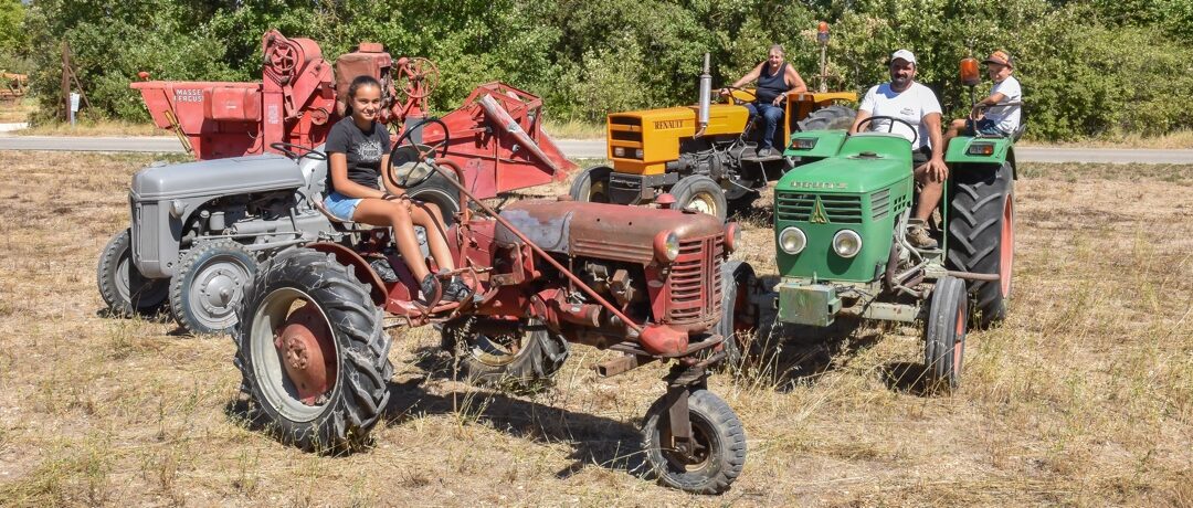 Ludovic Leonardi, la famille, les amis et les tracteurs