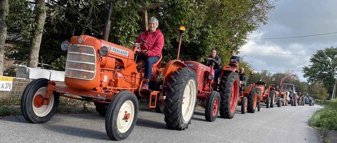 Une transhumance de tracteurs avant l’hiver !