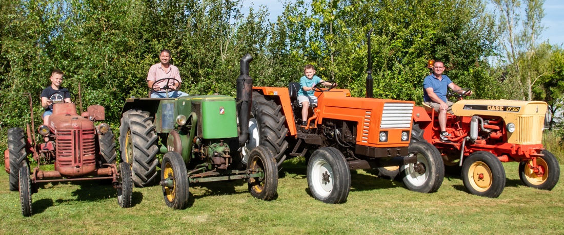 Nicolas et Sébastien Lelong, du tracteur « utile » au tracteur « passion »