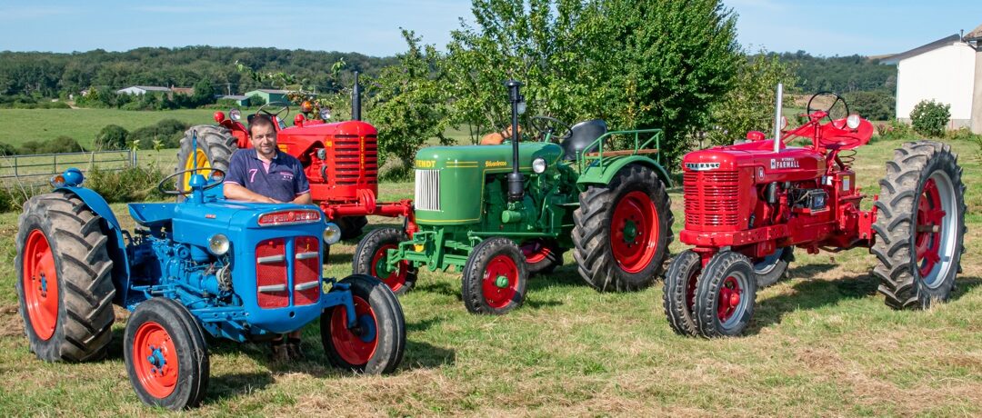 Sébastien Friaud, les voitures d’abord, les tracteurs ensuite !